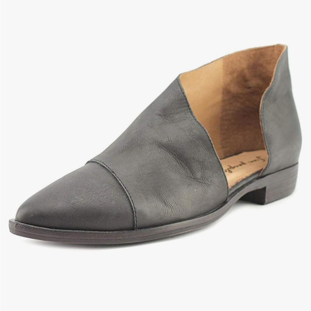 Free People Royale flat Leather Sandals size 37
